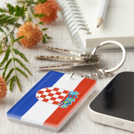 Kroatien Schlüsselanhänger (Vorderseite rechts)