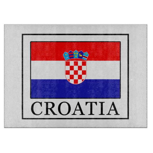 Kroatien Schneidebrett (Vorderseite)