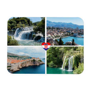 Kroatien Schöne Landschaftliche Sehenswürdigkeiten Magnet