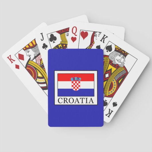 Kroatien Spielkarten (Rückseite)