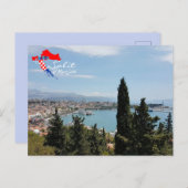 Kroatien | Split | Marjan | Adria Postkarte (Vorne/Hinten)