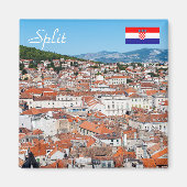 Kroatien - Stadt Split Magnet (Vorne)