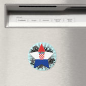 Kroatien Star Magnet (In Situ (Geschirrspüler))