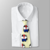 Kroatien-Stern Krawatte (Gebunden)