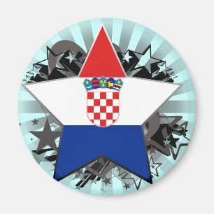 Kroatien-Stern Magnet