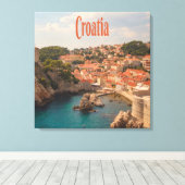 Kroatien Südosteuropa Zagreb Leinwanddruck (Insitu (Holzboden))