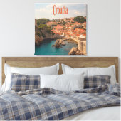 Kroatien Südosteuropa Zagreb Leinwanddruck (Insitu (Schlafzimmer))