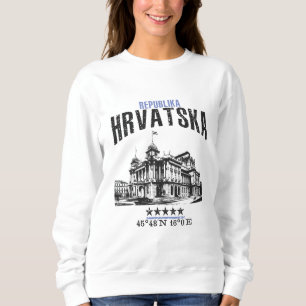 Kroatien Sweatshirt