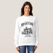 Kroatien Sweatshirt (Vorne ganz)