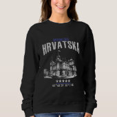 Kroatien Sweatshirt (Vorderseite)