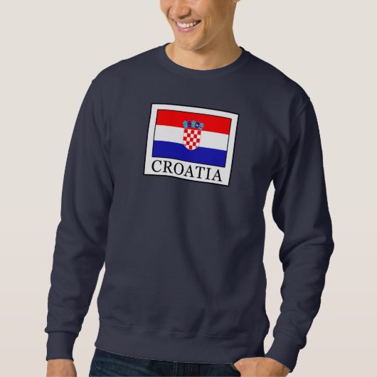 Kroatien Sweatshirt (Vorderseite)
