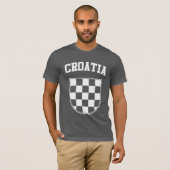Kroatien-Symbol T-Shirt (Vorne ganz)