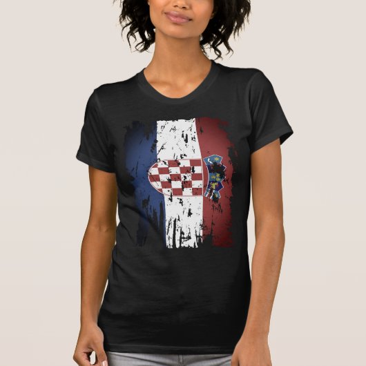Kroatien T-Shirt (Vorderseite)