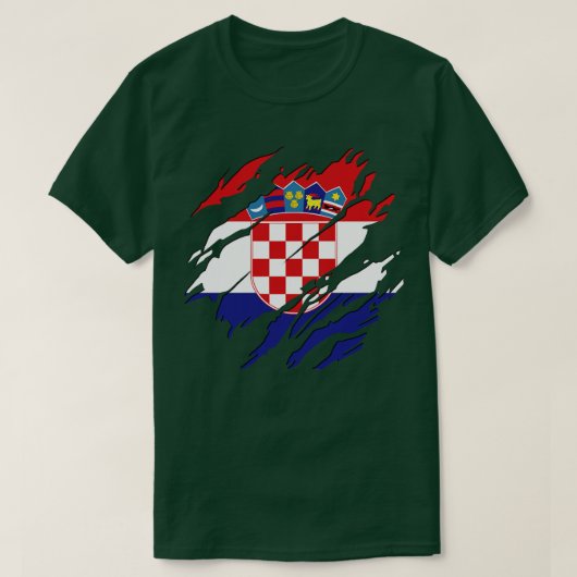 Kroatien T-Shirt (Design vorne)
