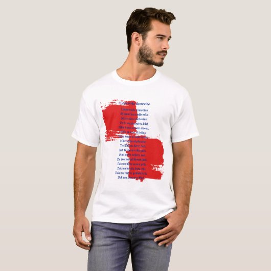 Kroatien - T - Shirt Lijepa naša domovino (Vorne ganz)