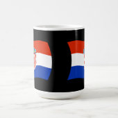 Kroatien Tasse der Flagge (Mittel)