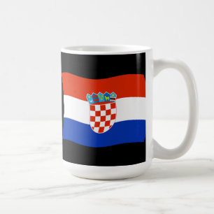 Kroatien Tasse der Flagge