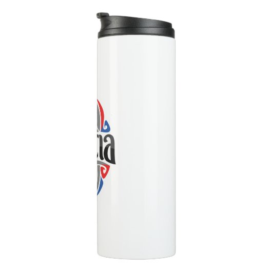 Kroatien Thermosbecher (Nach rechts gedreht)