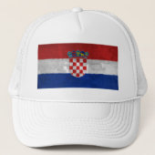 Kroatien Truckerkappe (Vorderseite)