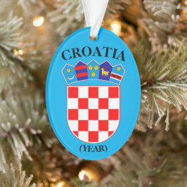 Kroatien Urlaub Weihnachten Akropolis Ornament