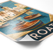 Kroatien Vintag Fotodruck (Ecke)