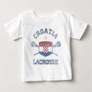 Kroatien-Vintage Baby T-shirt