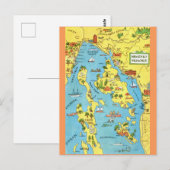 Kroatien Vintage Postkarte (Vorne/Hinten)