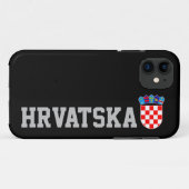 Kroatien Wappen Case-Mate iPhone Case (Rückseite (Horizontal))