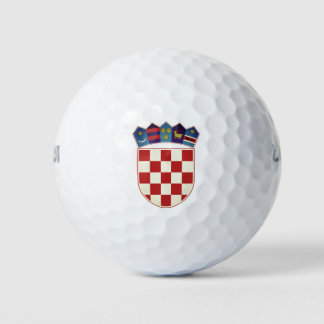 Kroatien Wappen Golfball