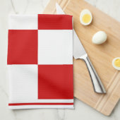 Kroatien-Wappen Handtuch (Viertel Falte)