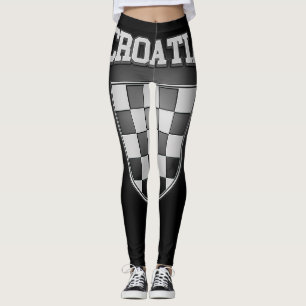Kroatien-Wappen Leggings