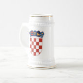 Kroatien-Wappen Tasse (Vorderseite Links)