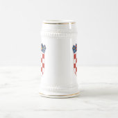 Kroatien-Wappen Tasse (Mittel)