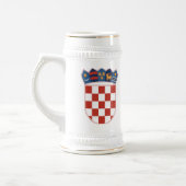 Kroatien-Wappen Tasse (Links)