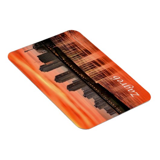 Kroatien - Zagreb - Magnet (Rechte Seite)