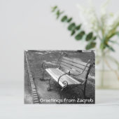 Kroatien - Zagreb Postkarte (Stehend Vorderseite)