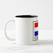 Kroatien Zweifarbige Tasse (Links)