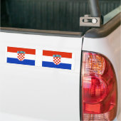 Kroatienflagge Autoaufkleber (Auf Lkw)