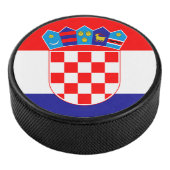 Kroatienflagge Eishockey Puck (3/4)