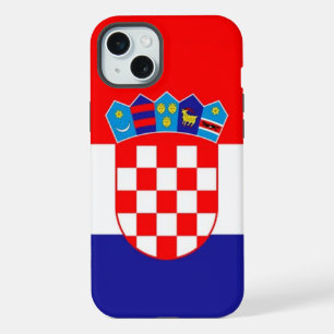 Kroatienflagge iPhone 15 Plus Hülle