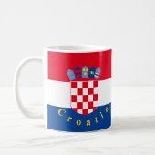Kroatienflagge Kaffeetasse