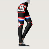 Kroatienflagge Leggings (Rechts)