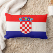 Kroatienflagge Lendenkissen (Decke)