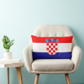 Kroatienflagge Lendenkissen (Stuhl )