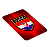 Kroatienflagge Magnet (Rechte Seite)