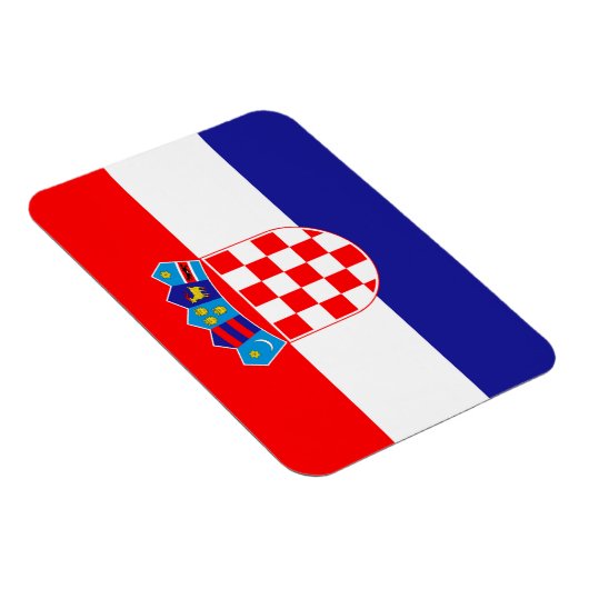 Kroatienflagge Magnet (Rechte Seite)