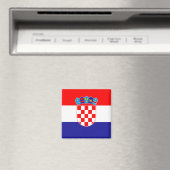 Kroatienflagge Magnet (In Situ (Geschirrspüler))