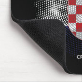 Kroatienflagge Mousepad (Ecke)