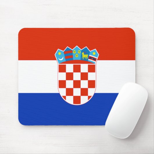 Kroatienflagge Mousepad (Mit Mouse)
