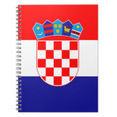 Kroatienflagge Notizblock (Vorderseite)